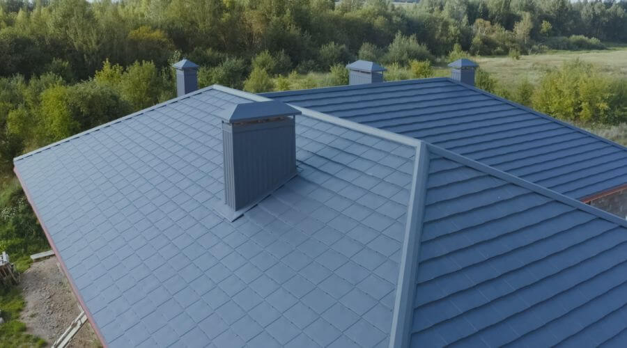 Professional metal roof installation in Dewey, IL