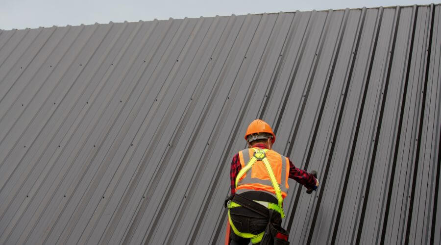 Professional metal roof installation services in Dewey, IL